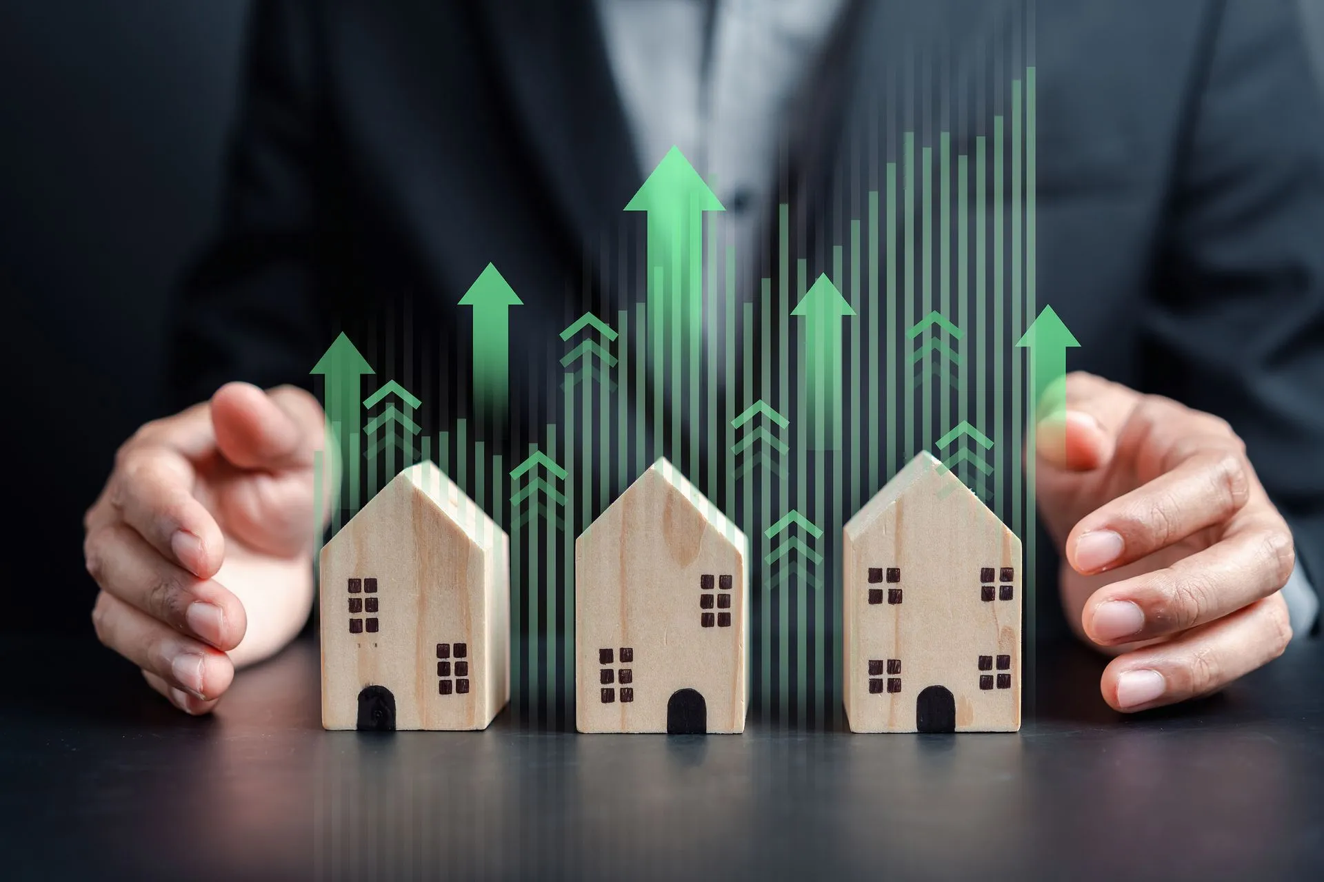 Modern residential development